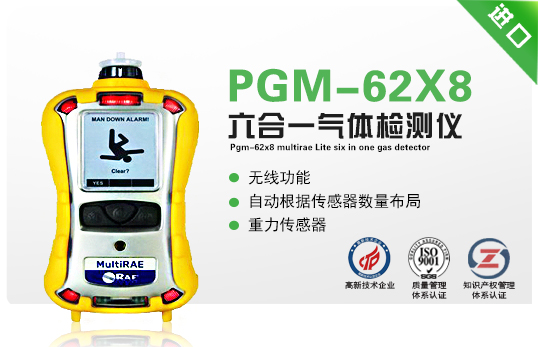 PGM-62X8 MultiRAE Lite六合一氣體檢測(cè)儀